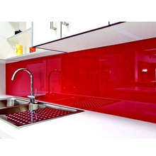 6mm 8mm custom back painted toughened printed glass glass price for kitchen